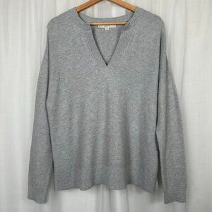 Loft Womens Oversized‎ Pullover Sweater M Cotton Lightweight Boxy Office Career